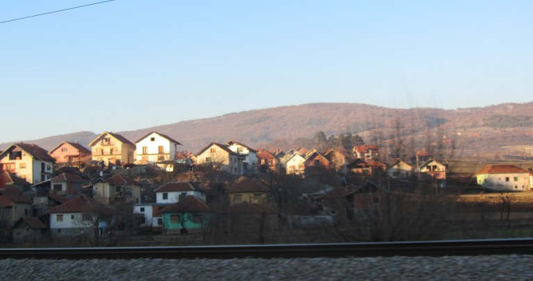 Heading out of Serbia