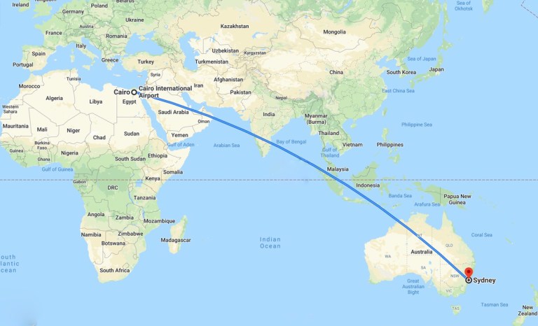 Cairo to Sydney 2